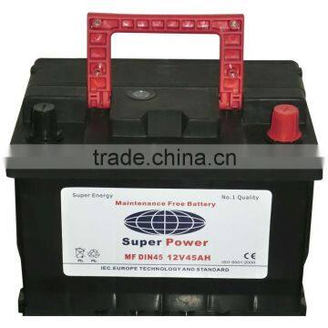 DIN44MF 12V44AH EUROPEAN CAR BATTERY