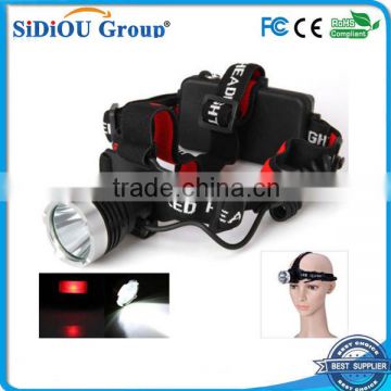 t6 led rechargeable led headlamp bicycle headlamp