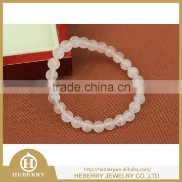 fashion crystal bracelet rose quartz all natural healthy caring