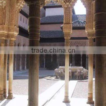 Carved Pergola