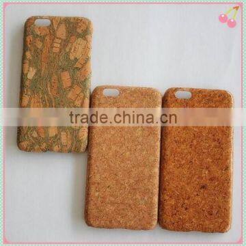 2014 New Design Novelty Cork Phone Case for iPhone 6