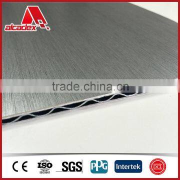 silver brushed sandwich panel/bathroom wall covering panels