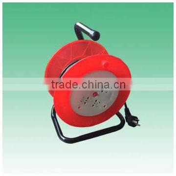 16A Chinese home use Cable Reel with cable RVV 3*1.0MM2*25M