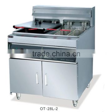 Industrial Gas standing deep fryer