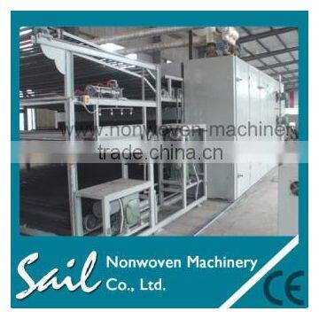 High performance Sail non woven synthetic fibre oven for Thermal bonding production line