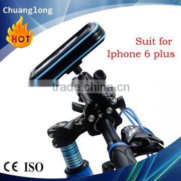 Anti-shock & non-vibration practical waterproof case bike phone mount iphone 6 plus for Samsung N3/N4 and Iphone 6 Plus