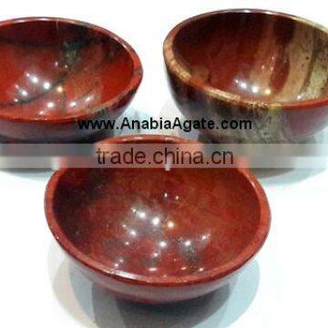 Red Jasper 2inch Gemstone Bowls : Agate Bowls For Sell @ Wholesale Price