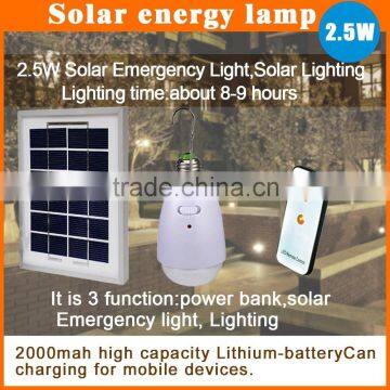 Portable Dual Usb Car Charger Solar Led Light Solar Lamp Solar Powered Light for Indoor photo-3