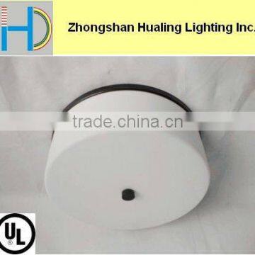 Modern hotel Ceiling lamp with frosted acrylic shade