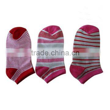 GSW-10 Custom High Quality 100% Cotton Women Ankle Socks