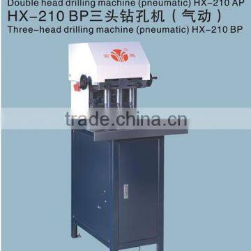 HX -210BP Three Head Automatic Pneumatic Confetti Drilling Machine