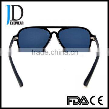Most Popular Vintage Custom Flat Top Carbon Fiber Sunglasses