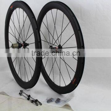 Best-selling Toray Full Carbon 60mm Road Bicycle Carbon Wheels,carbon Bike Wheels Clincher and Tubular photo-3