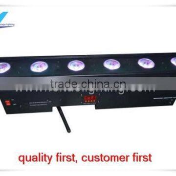 new 6*15w rgbaw battery powered led wall washer light/ battery led bar