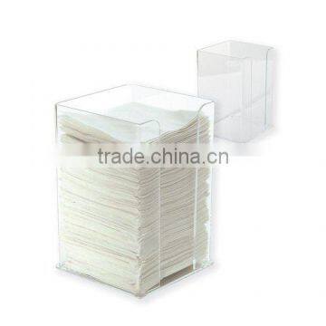 Acrylic Napkin Holder/ Tissue box - Single Stack