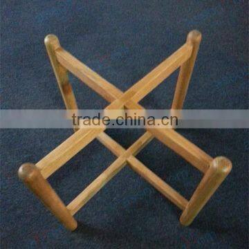 Wooden Round Side Table #AWF45 photo-4