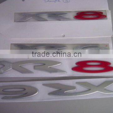 Decorative 3D soft label,custom design high quality 3D soft plastic label