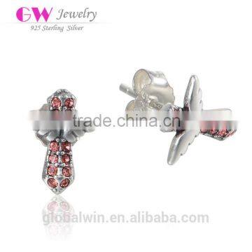 925 Sterling Silver New Brand Design Daily Wear Cz Stud Earring