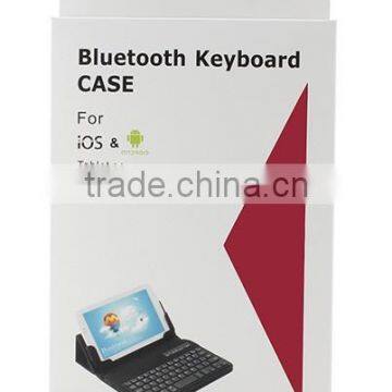 Universal PU Leather Tablet Case With Keyboard Wireless for 7-8 Inches, Android ISO System-TY4708 photo-2