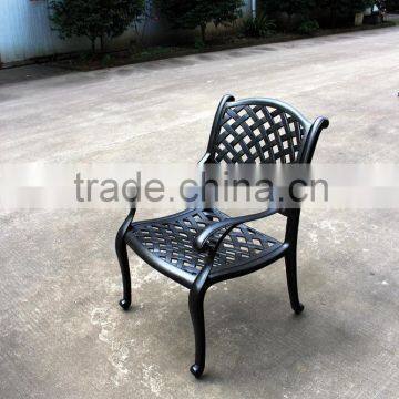 2016 Best Selling Home Decor 5-Piece Gaffey Cast Aluminum Outdoor Dining Set, Black Sand photo-3