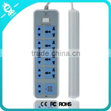 ul approved electric switch and socket usb power socket strip