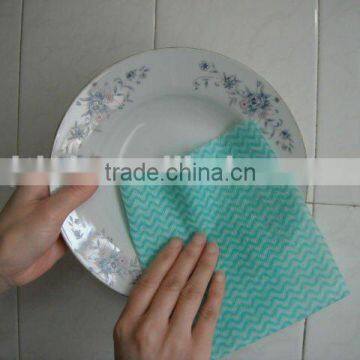 Super Absorbent Kitchen Cleaning Product Spunlace Nonwoven Fabrics