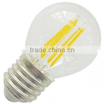 4w e27 filament led bulb G45 led golf ball light bulb