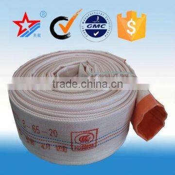 1.5 Inch PVC Mixed Rubber Lined Canvas Fire Hose