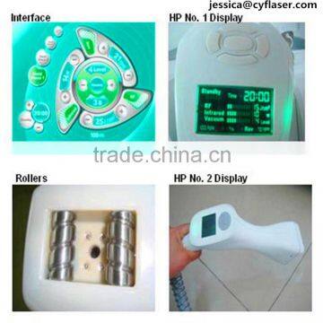 CE Approval EXW Lowest Price Multifunctional 4 Treatment Heads Used in Spa v8 Slimming Machine photo-6