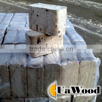 Wood briquette (RUF briquette)