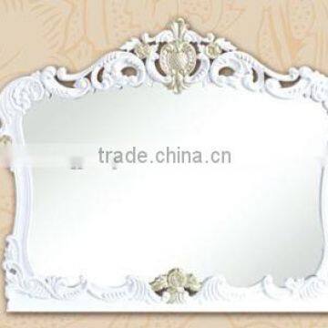 SJ-9188-1 21x25 1/5" small white plastic rectangle mirror