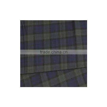 woven cotton fabric checks