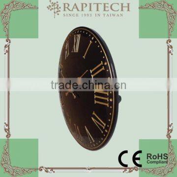 15 Inch Indoor Outdoor Home Decorative Roman Numerals Polyresin Clock photo-2