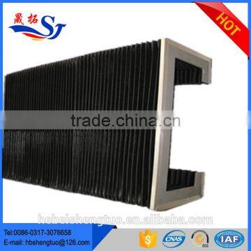 Lowest Price PVC Engraving Machine Bellows Shield Accordion Rubber Bellows