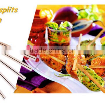 High quality bamboo split/clamp for satay direct from factory price