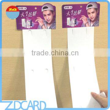 Wholesale supermarket plastic display strips hang strips merchandising strips