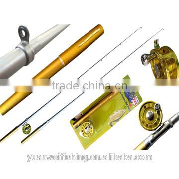 New-Model Mini Pocket Aluminum Alloy Pen Fishing Rod