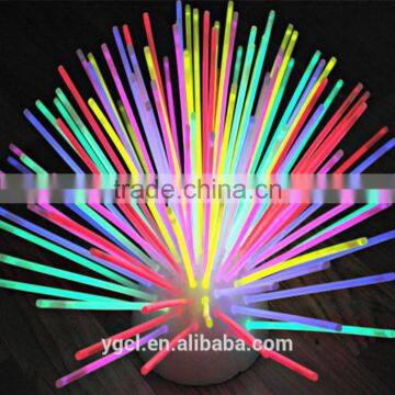 DIY Super Cool and Glow in the Dark Glow Stick Play Dough with mix colors