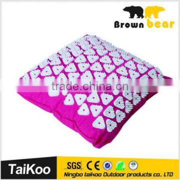 Multi-color Eco-friendly Stress/Pain Relief acupressure mat massage pillow