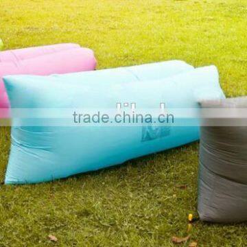 Compression Portable Beach Bed Lazy Sofa Nylon Material Lightweight Inflatable Air Lounger Sofa Camping Bed,garden Sofa photo-3