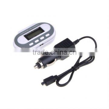 2014 NEW Wireless FM Stereo FM Transmitter + Car Charger