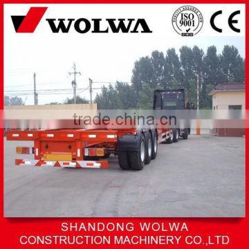 45ton container skeleton semi trailer