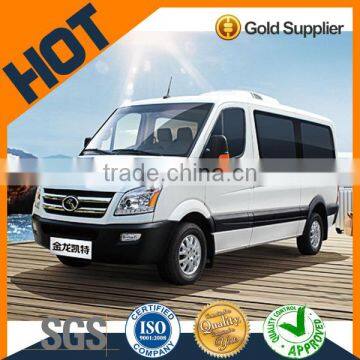 Diesel Chinese Brand High Roof Kinglong 9-19 Seats Mini Van Bus for Sale