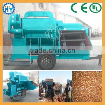 Large farm sorghum thresher