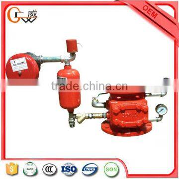 Ductile iron wet fire water alarm valve