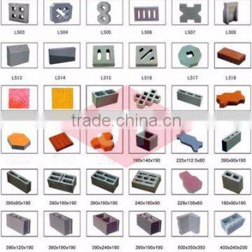 Cement Brick Block Making Machine in Stock photo-2