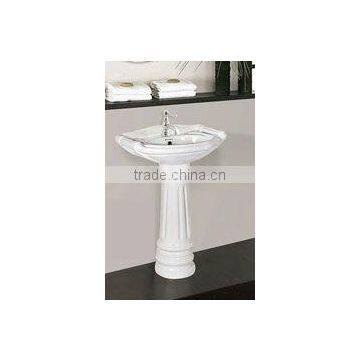 Wash Basin With Pedestal