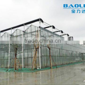 Zigzag Polycarbonate PC Sheet Greenhouse for Fishing and Vegetables