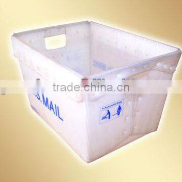 Hight quality corflute plastic tote