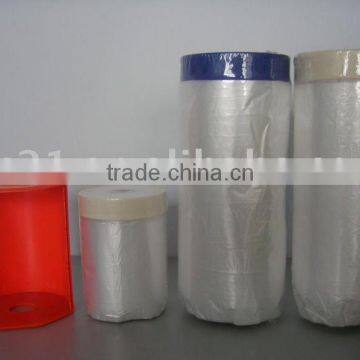 Pretaped Plastic Drop Cloth